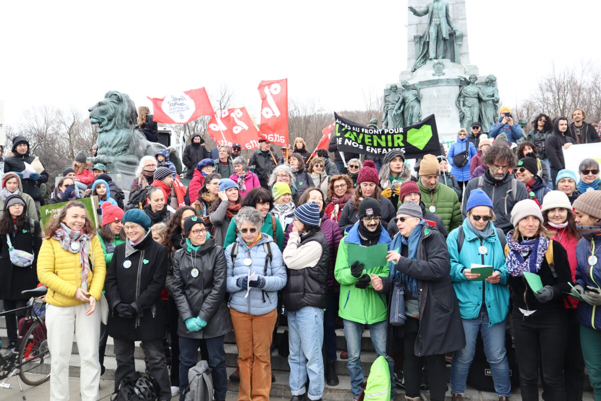 Manifestation pour le climat