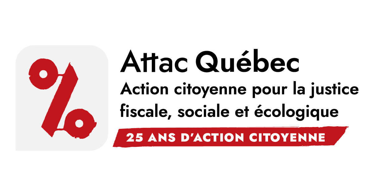 Attac Québec - Bannière réseaux sociaux