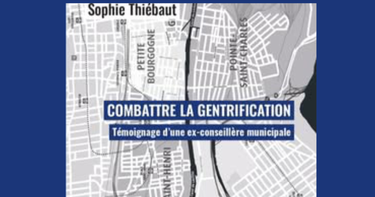 Lien vers Lancement du livre “Combattre la gentrification”