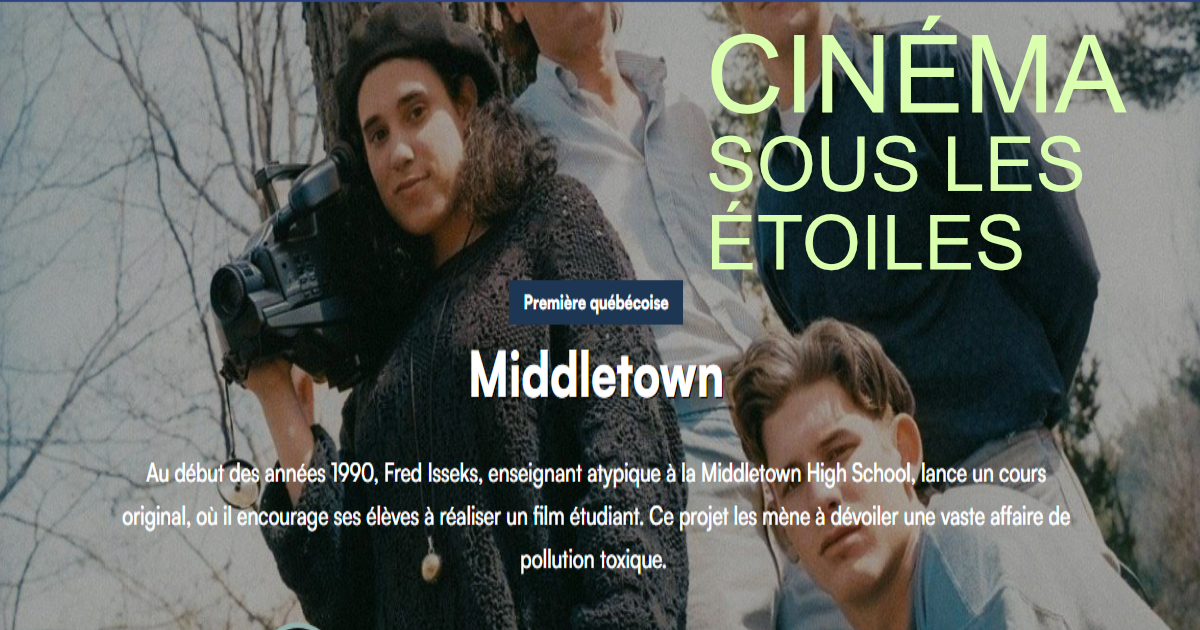 Lien vers Projection du film Middletown avec Cinéma sous les étoiles et Attac Québec